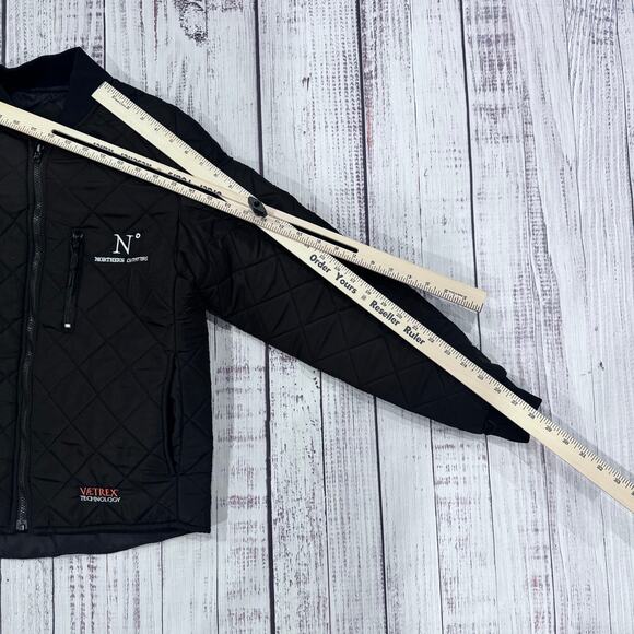 Northern Outfitters V-0 Quilted Liner Jacket XS Black Vaetrex Insulated - Picture 4 of 7